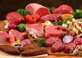 Магазин продуктов с мясным цехом