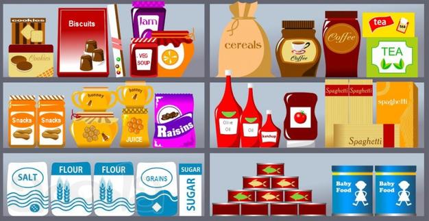 Магазин продуктов на первой линии