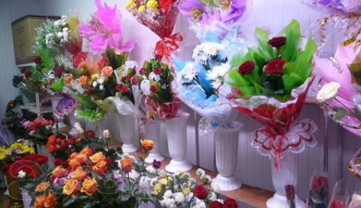 Цветочный отдел в крупном ТЦ